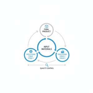 Image pour schéma processus de production