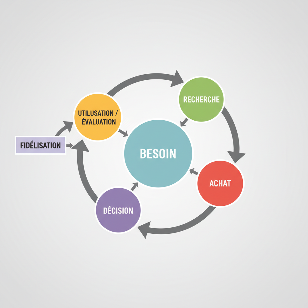 Image pour processus d'achat schéma