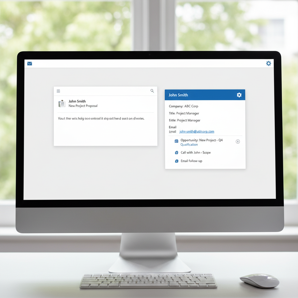 Image pour salesforce for outlook integration