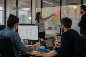 Agile scrum software development : automatiser vos workflows de projet avec Zapier